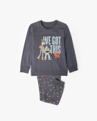 Langarm-Pyjama von Toy Story, Anthrazitgrau