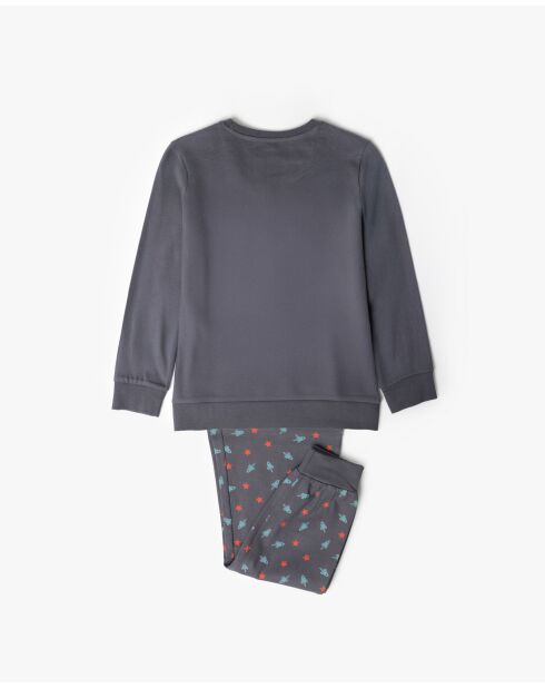 Langarm-Pyjama von Toy Story, Anthrazitgrau