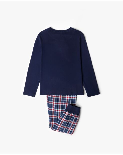 Manga Grande Tapeta Let It Snow Pyjama, marineblau