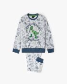 Pigiama a maniche lunghe Toy Story Heather Grey