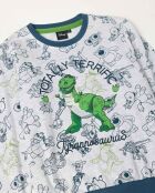 Pigiama a maniche lunghe Toy Story Heather Grey