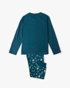Langärmliger Pyjama mit Star Wars-Ozeanraumschiff-Muster