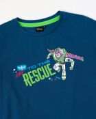 Toy Story To The Rescue Kurzarm-Pyjama, blau