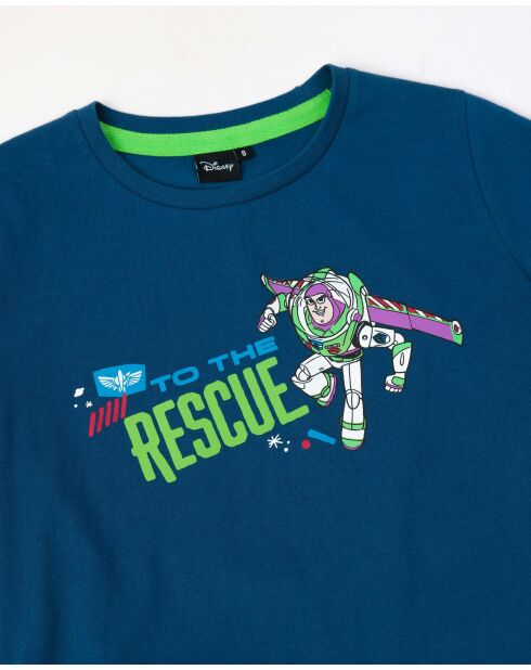 Toy Story To The Rescue Kurzarm-Pyjama, blau