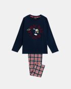Feeling Jolly Marine pyjama met lange mouwen