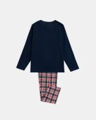 Feeling Jolly Marine pyjama met lange mouwen