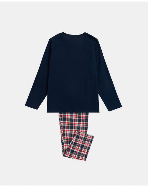 Feeling Jolly Marine pyjama met lange mouwen