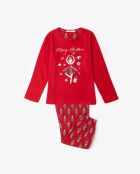 Pyjama à manches longues Casse-Noisette rouge