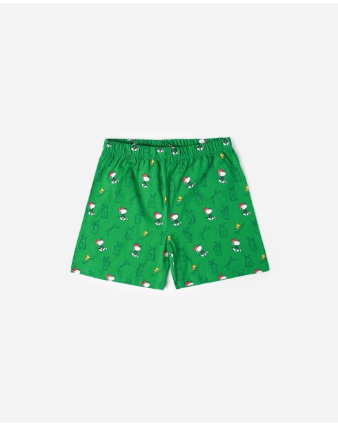 Pigiama a manica corta Green Golf Team