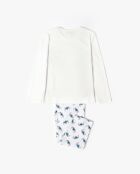 Pyjama à manches longues Stitch menta