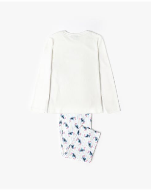 Pyjama à manches longues Stitch menta