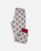 Pijama de manga larga Burgundy King Mickey