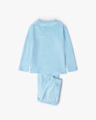 Pyjama à manches longues en velours Sweet Duckling bleu