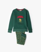 Pyjama Manga Larga Green Classic vert