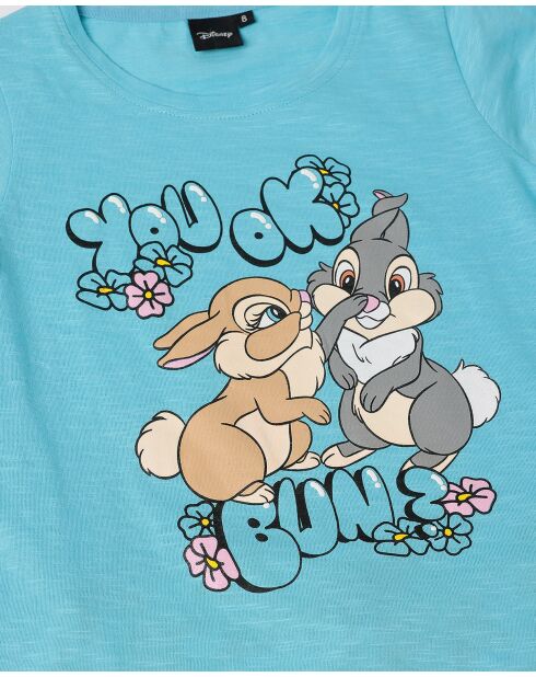 Pyjama à manches courtes No Bunny Like You bleu