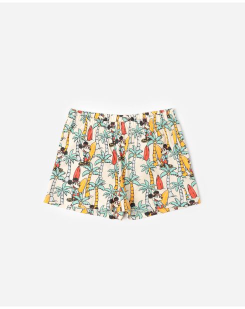 Pyjama de surf à manches courtes crème
