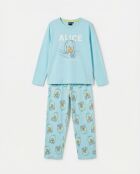 Pyjama à manches longues Alice bleu bleu