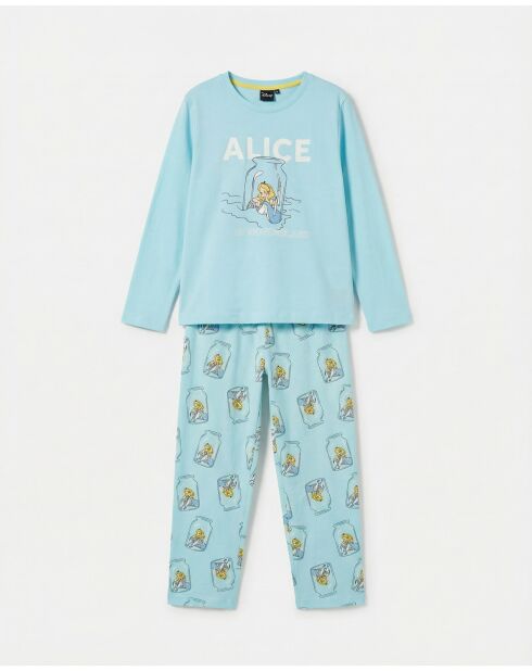 Pyjama à manches longues Alice bleu bleu
