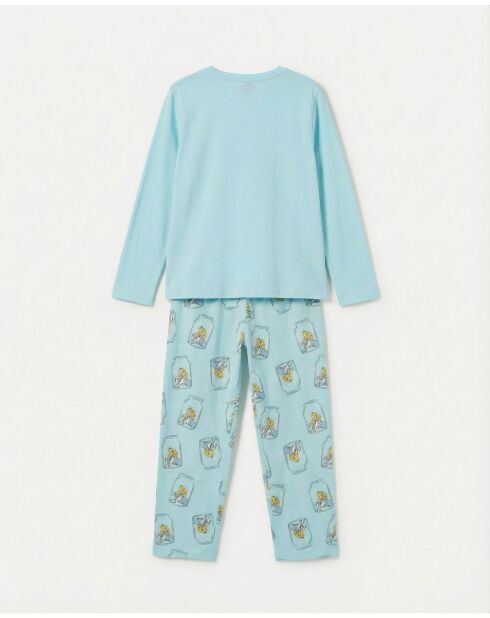 Pyjama à manches longues Alice bleu bleu