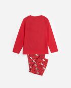 Pijama rojo de manga larga Ho Ho