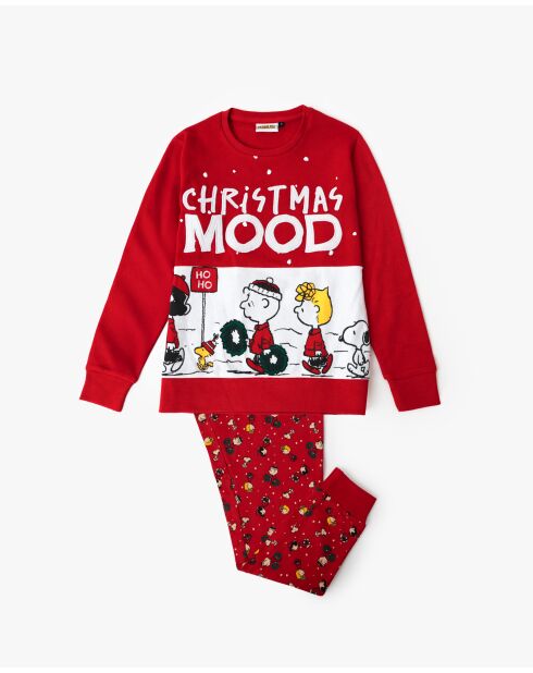 Pijama rojo de manga larga HoHo Mood