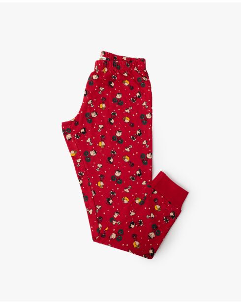 Pijama rojo de manga larga HoHo Mood