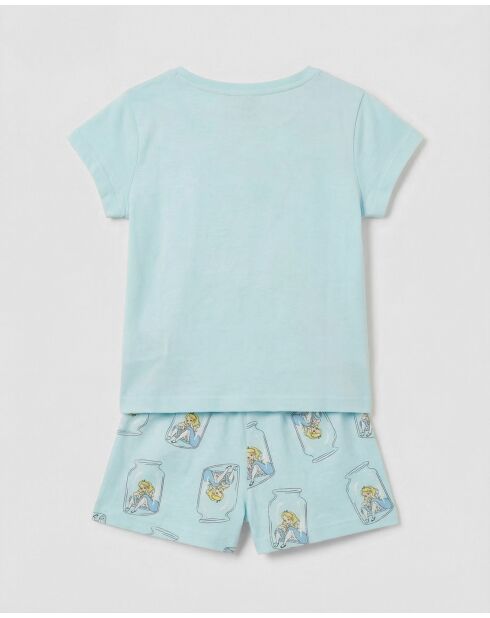 Pyjama à manches courtes Alice bleu bleu