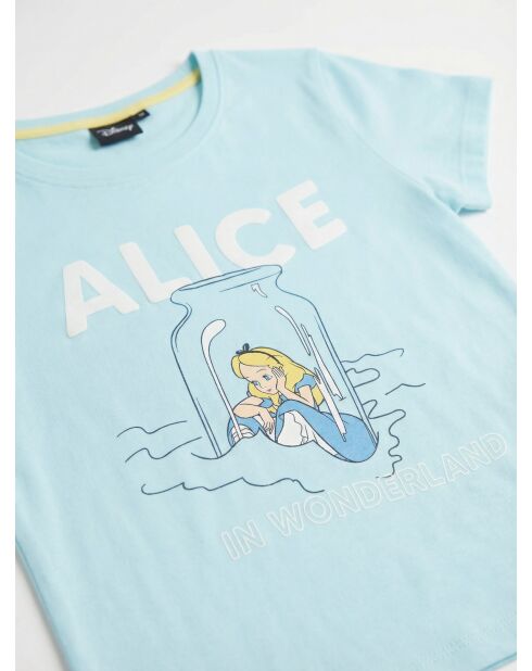 Pyjama à manches courtes Alice bleu bleu