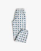 You Make Me Love Marineblauwe pyjama met lange mouwen