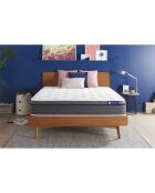 Actiflex Zen matras met pocketvering en traagschuim wit - 180x200 cm