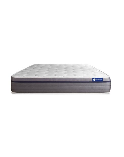 Matelas à mémoire de forme Actimemo Zen blanc - 200x200 cm