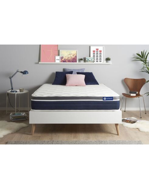 Matelas à mémoire de forme Actimemo Confort blanc - 140x190 cm