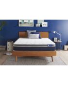 Actiflex Comfort matras met pocketvering en traagschuim wit - 140x190 cm