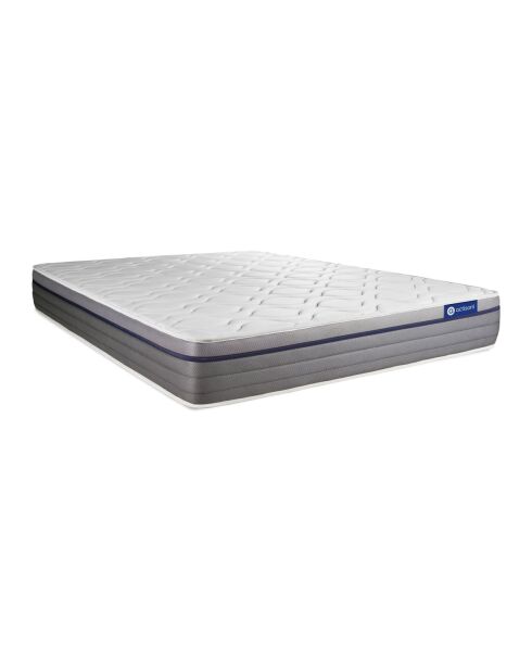 Matelas à mémoire de forme Actimemo Zen blanc - 140x190 cm