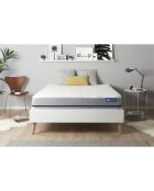 Matelas à mémoire de forme Actimemo Soft blanc - 180x200 cm