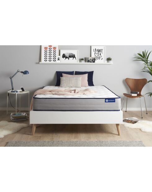 Matelas à mémoire de forme Actimemo Form blanc - 180x200 cm