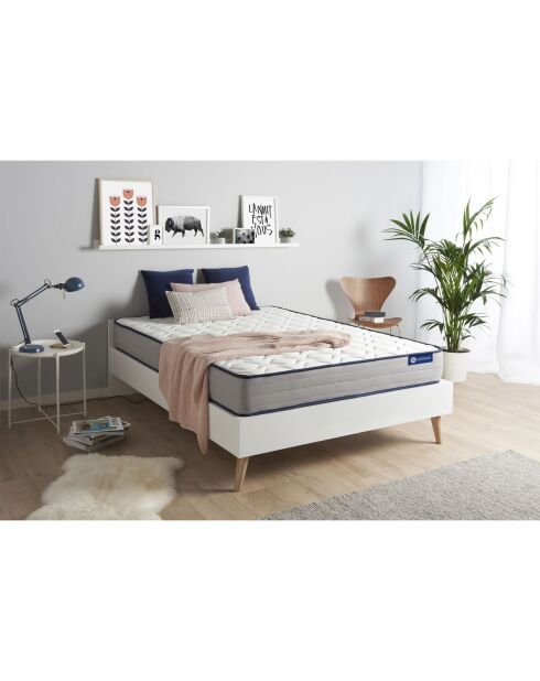 Matelas à mémoire de forme Actimemo Form blanc - 180x200 cm
