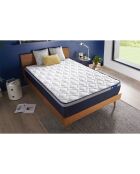 Actiflex Max Matratze mit Federkern und Memoryschaum, weiß - 140x190 cm