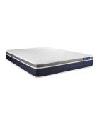 Ensemble matelas et sommier Actiflex Confort gris avec sommier gris en kit - 160x200 cm