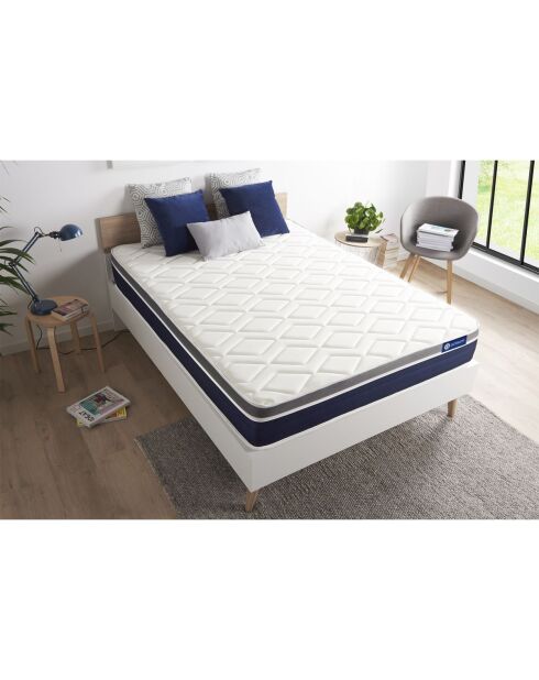 Actilatex Comfort matras van latex en traagschuim wit - 180x200 cm