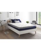 Actilatex Comfort matras van latex en traagschuim wit - 180x200 cm