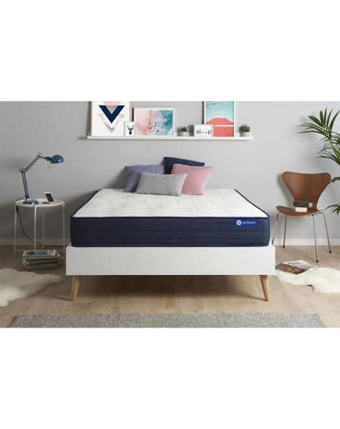 Matelas à mémoire de forme Actimemo Life blanc - 140x190 cm