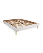 Ensemble matelas et sommier Actiflex Soft blanc avec sommier blanc en kit - 160x200 cm