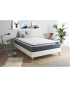 Matelas à mémoire de forme Actimemo Plus blanc - 140x190 cm