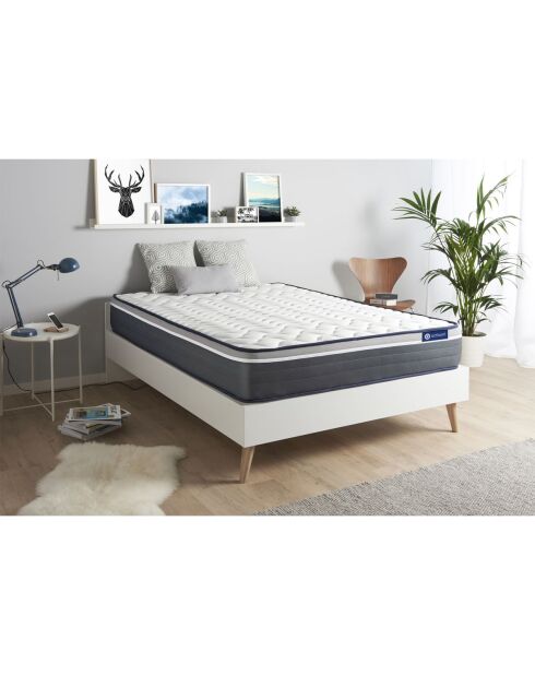 Matelas à mémoire de forme Actimemo Plus blanc - 140x190 cm