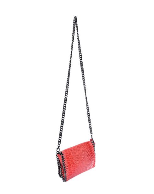 Rode leren etui - 15x22x6 cm