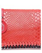 Rode leren etui - 15x22x6 cm