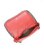 Rode leren etui - 15x22x6 cm