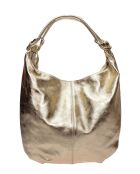 Hobo tas in goudkleurig leer - 35,5x40,5 cm