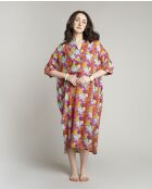 Paarse katoenen jurk van Mackintosh